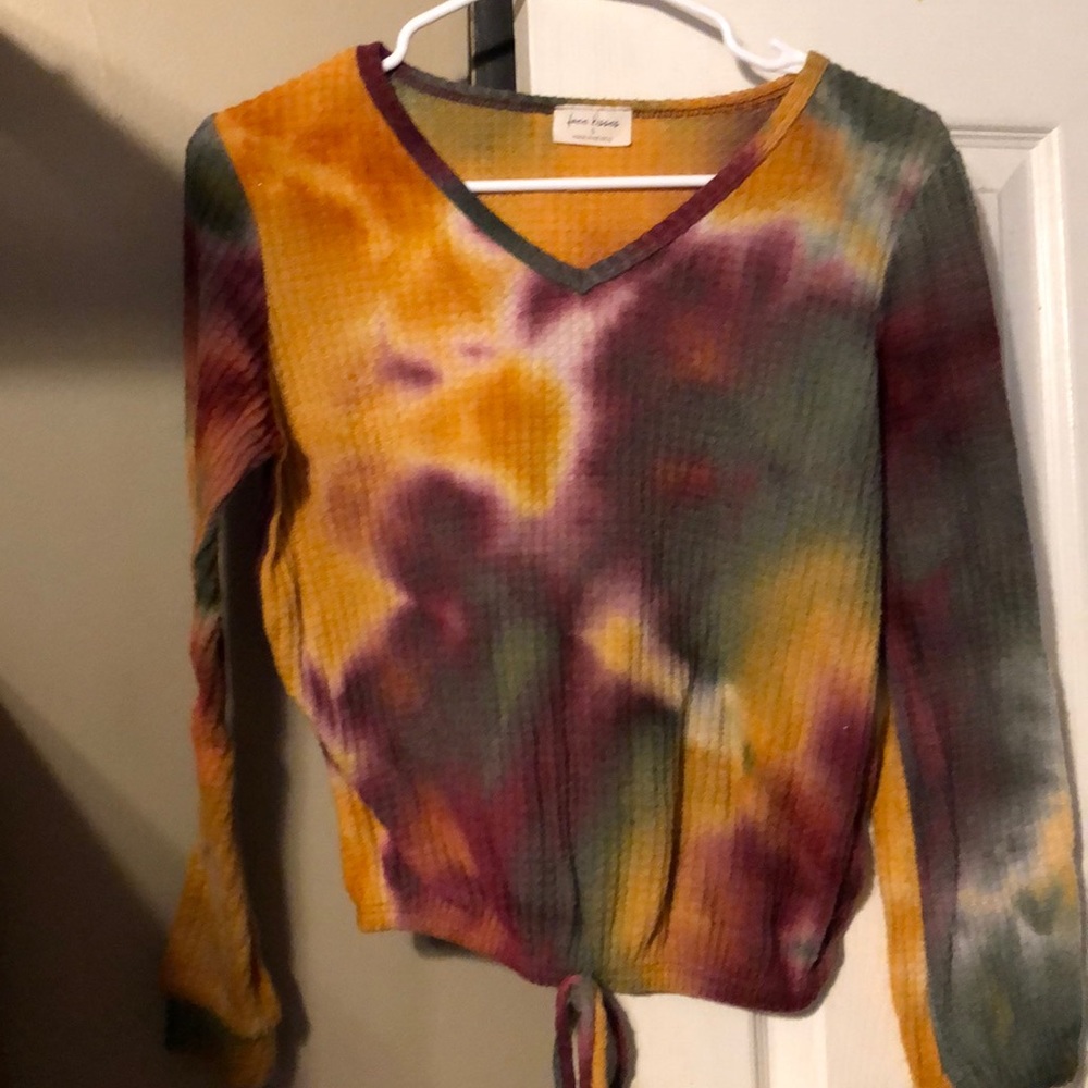Tie dyed top